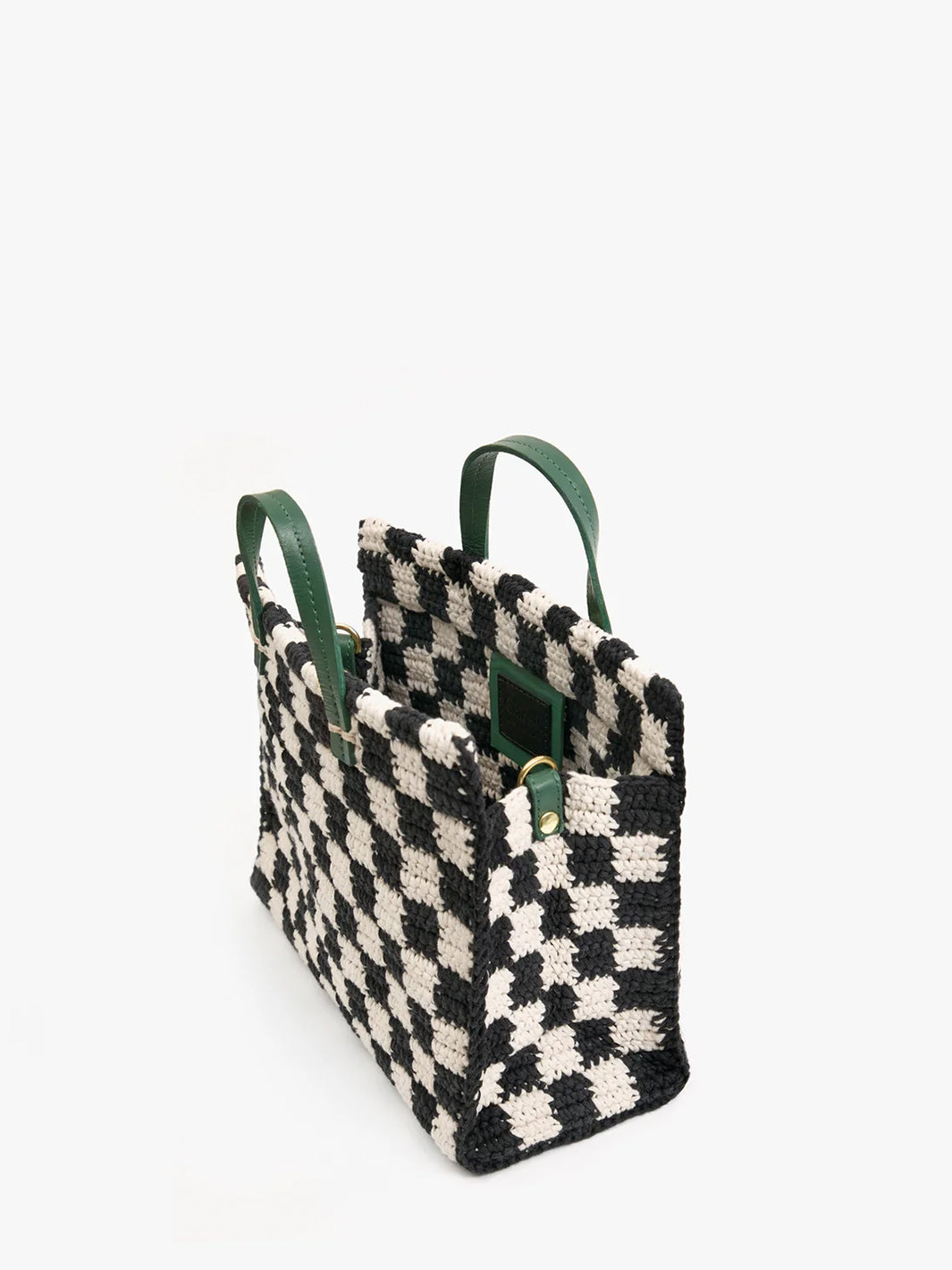 Petit Summer Simple Tote in Black/Cream