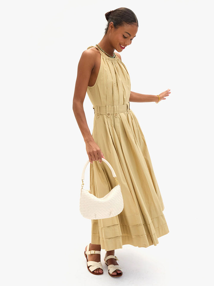Petit Moyen Messenger Bag in Cream