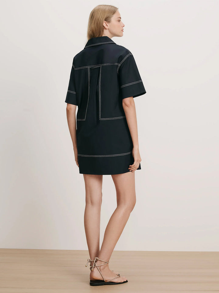 Phelix Mini Dress in Navy