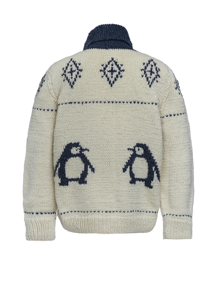 Pinguino Cardigan in White