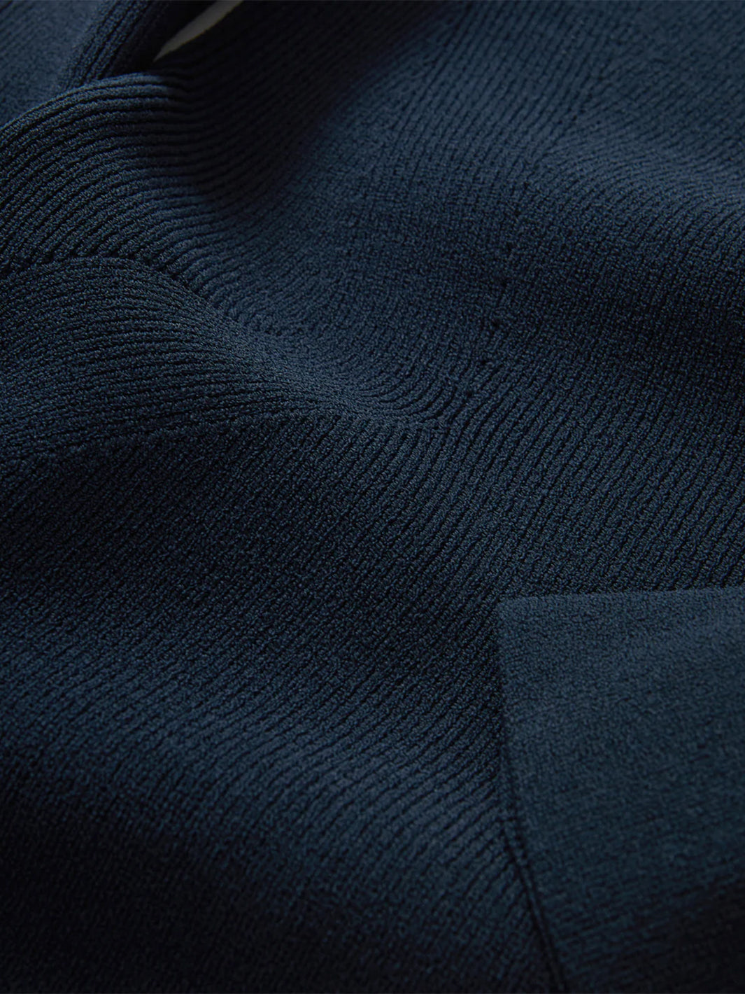 Portia Knit Mini Dress in Navy