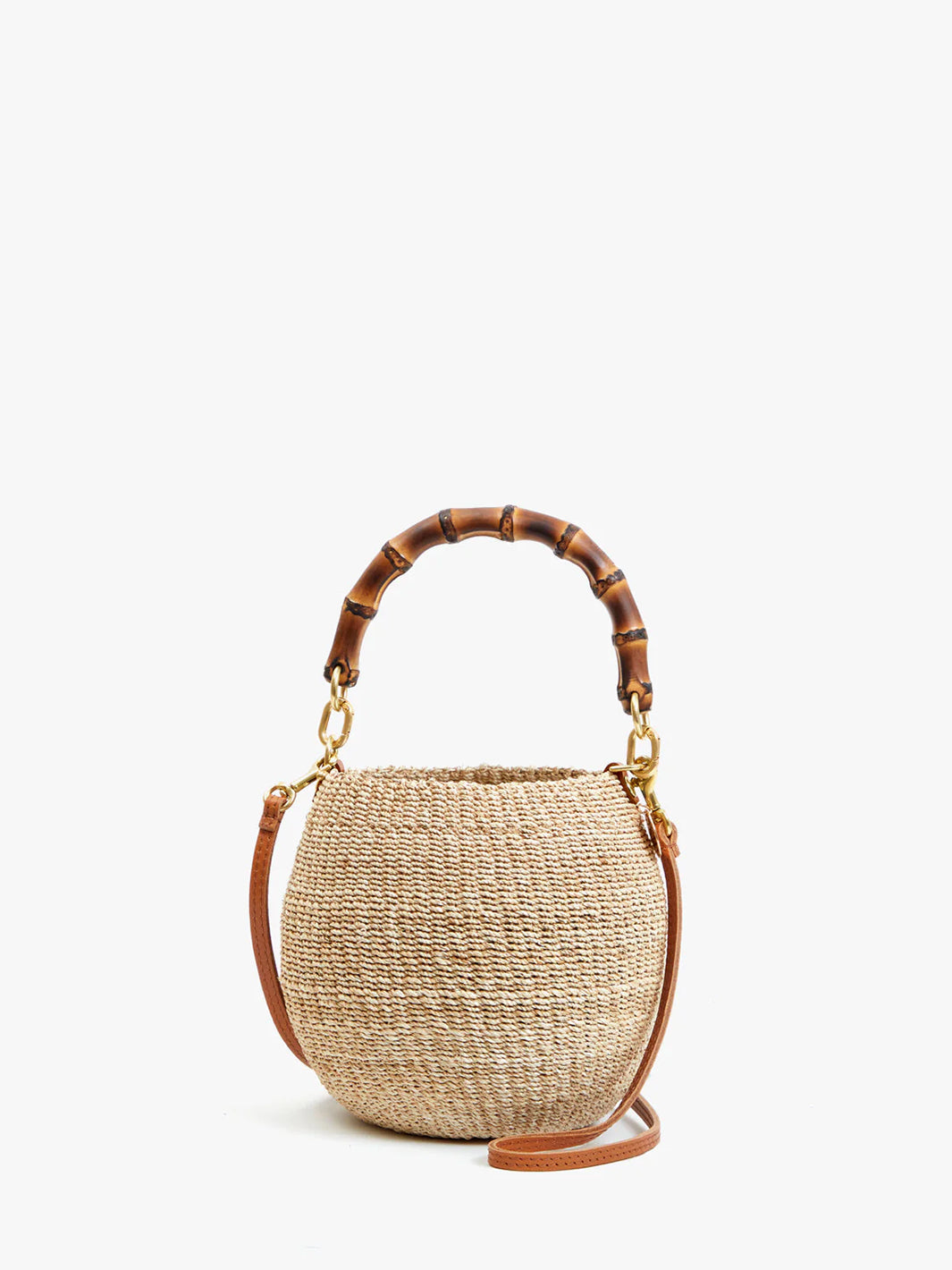 Petit Pot De Miel w/Bamboo Handle in Cream