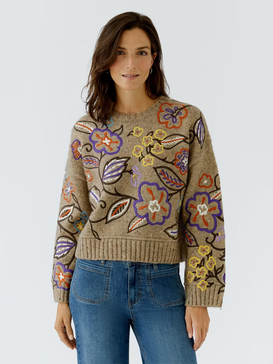 Pull-Over in Camel Violet
