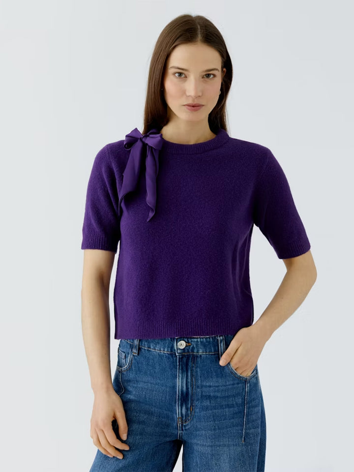 Short Sleeve Pullover in Ultra Violet