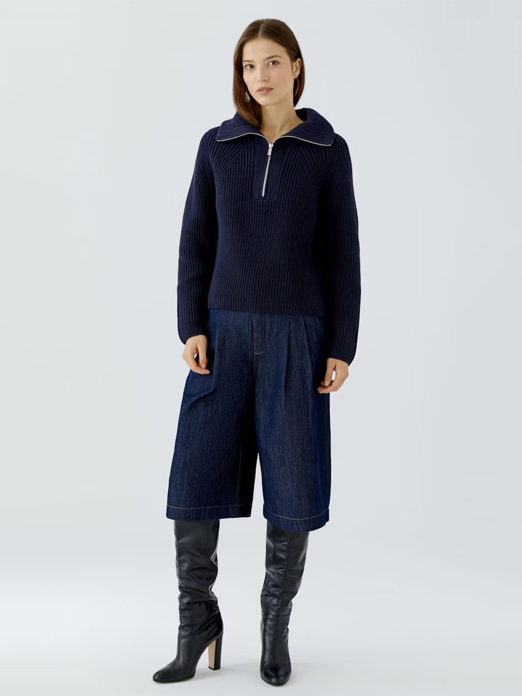 Pullover in Dark Blue