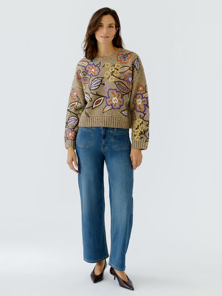 Pull-Over in Camel Violet