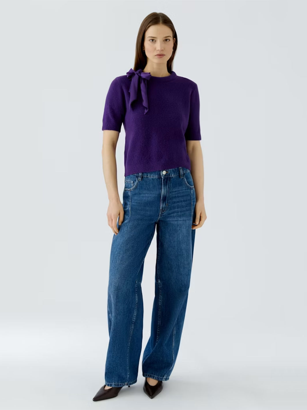 Short Sleeve Pullover in Ultra Violet
