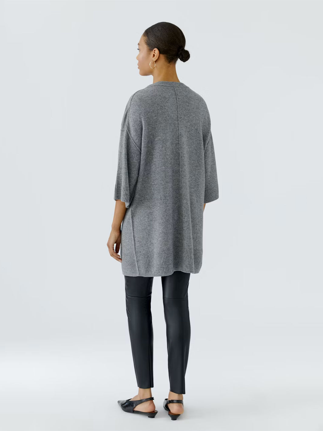Pullover in Steel Grey