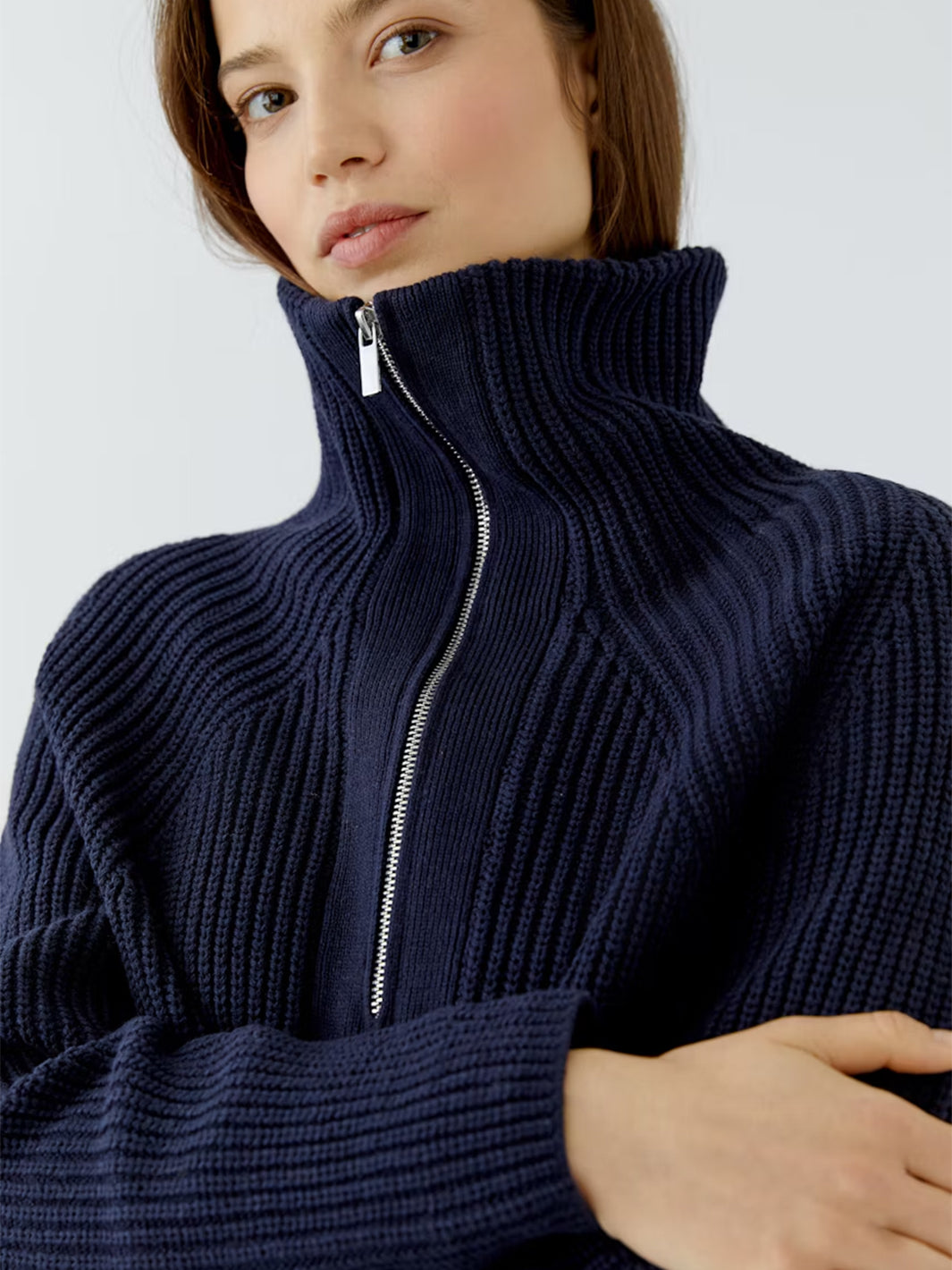 Pullover in Dark Blue