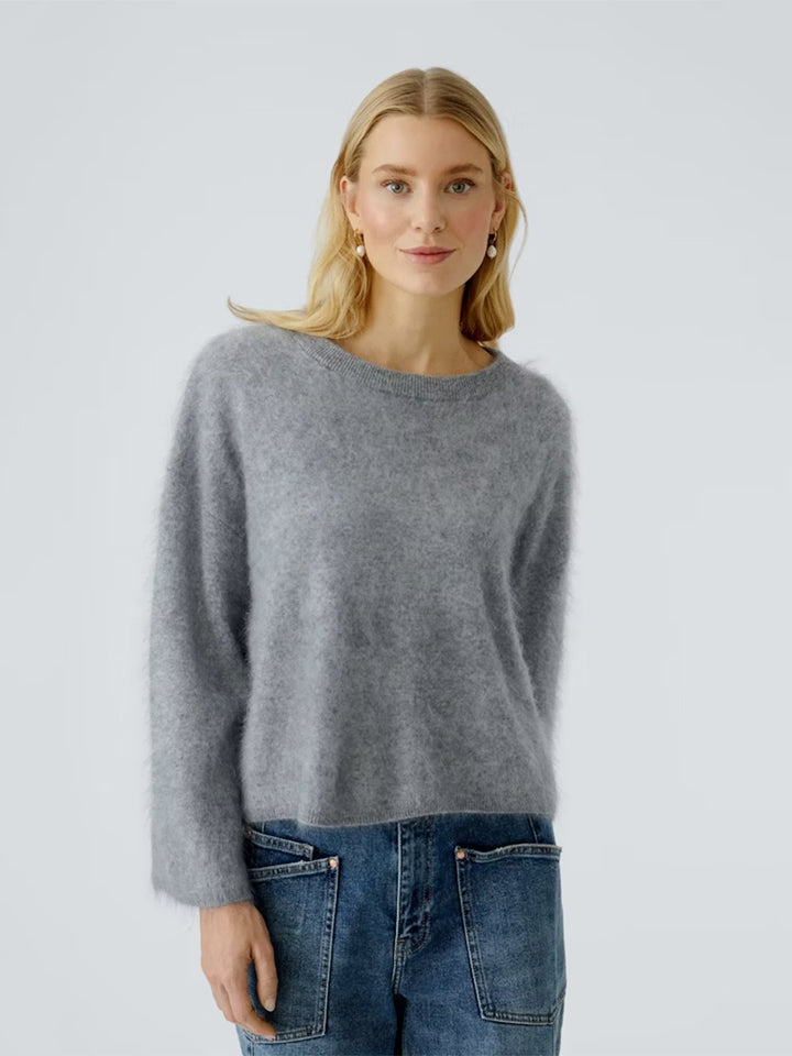 Pullover Sweater in River Stone