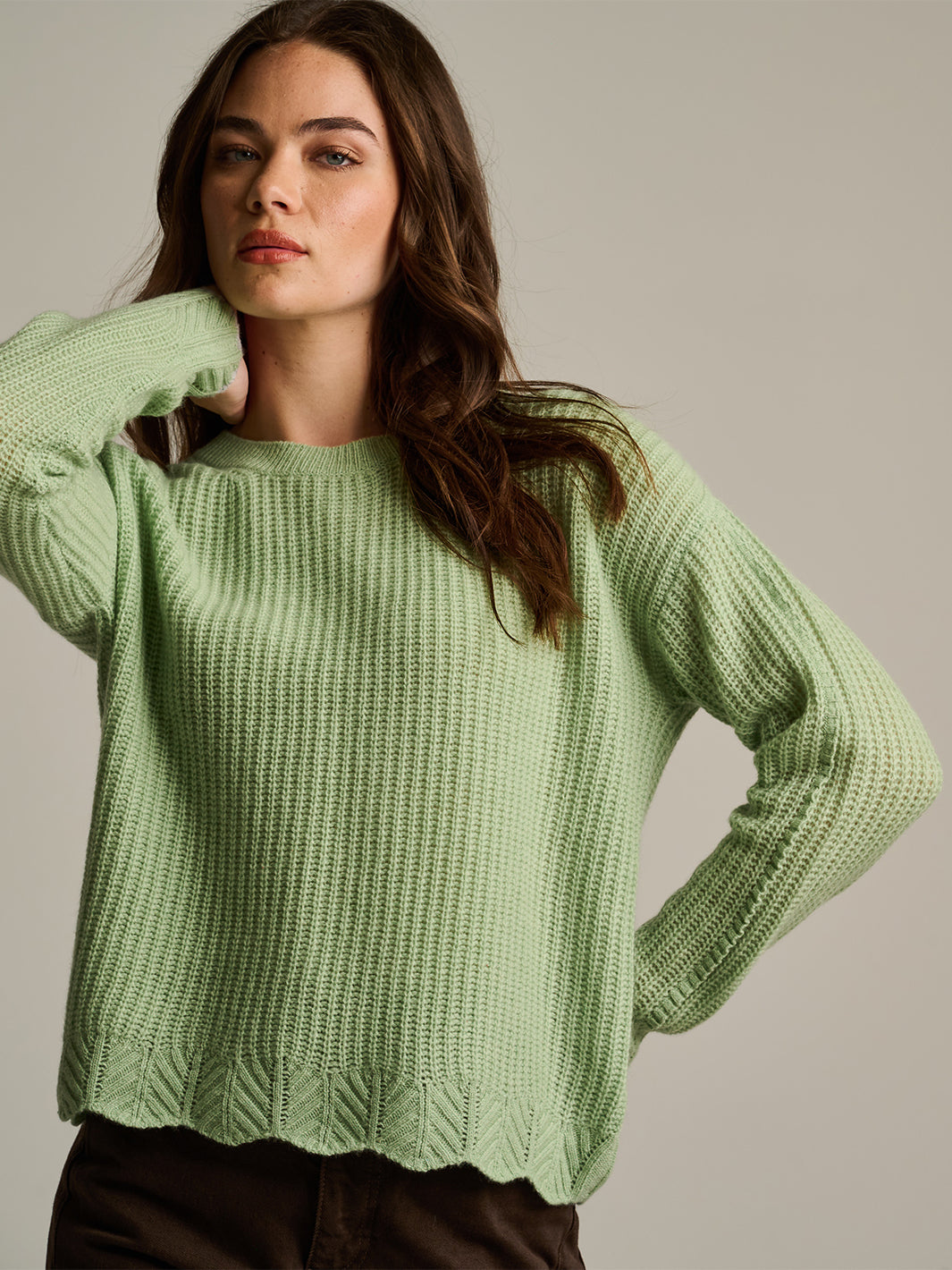 Pure Ruffle in Sage