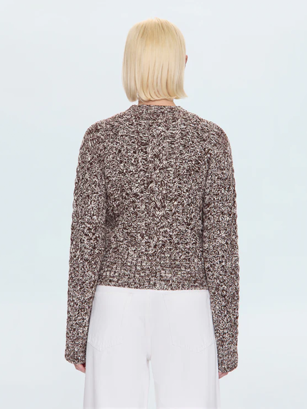 Quinn Sweater in Chocolate Marl