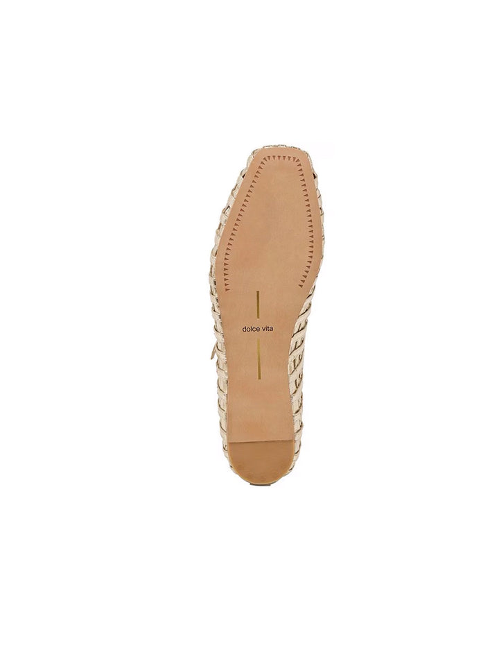 Rains Metallic T-Strap Ballet Flats in Gold Crinkle