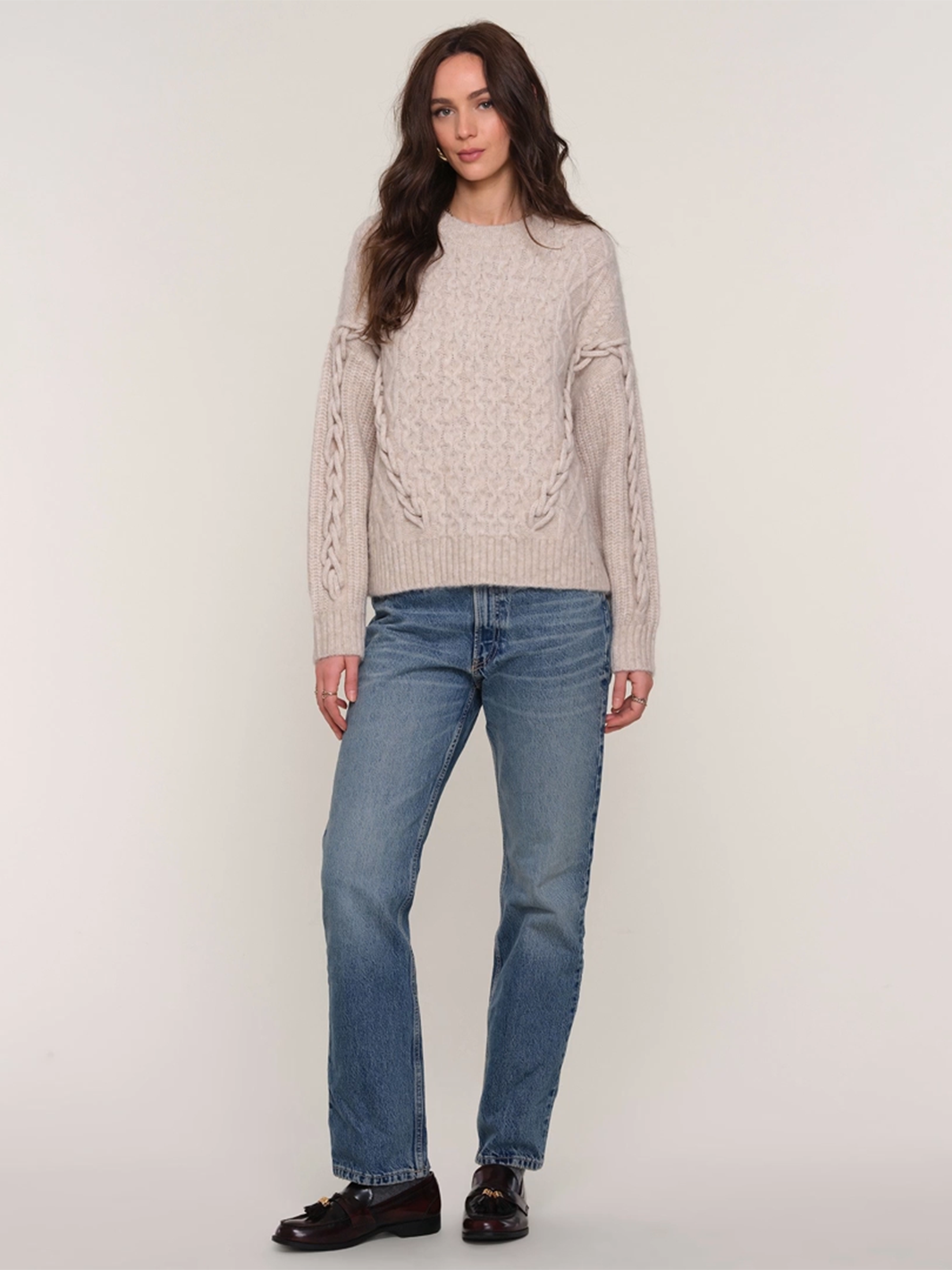 Raven Sweater in Oat