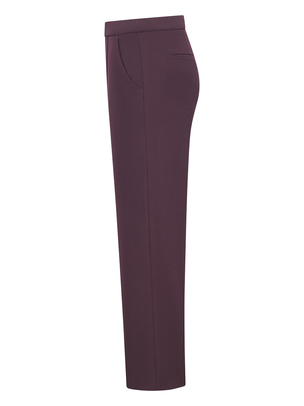 Renee Pant in Burgundy