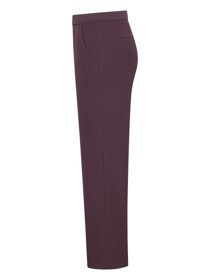 Renee Pant in Burgundy