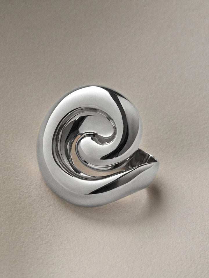 Renzo Double Ring in Silver