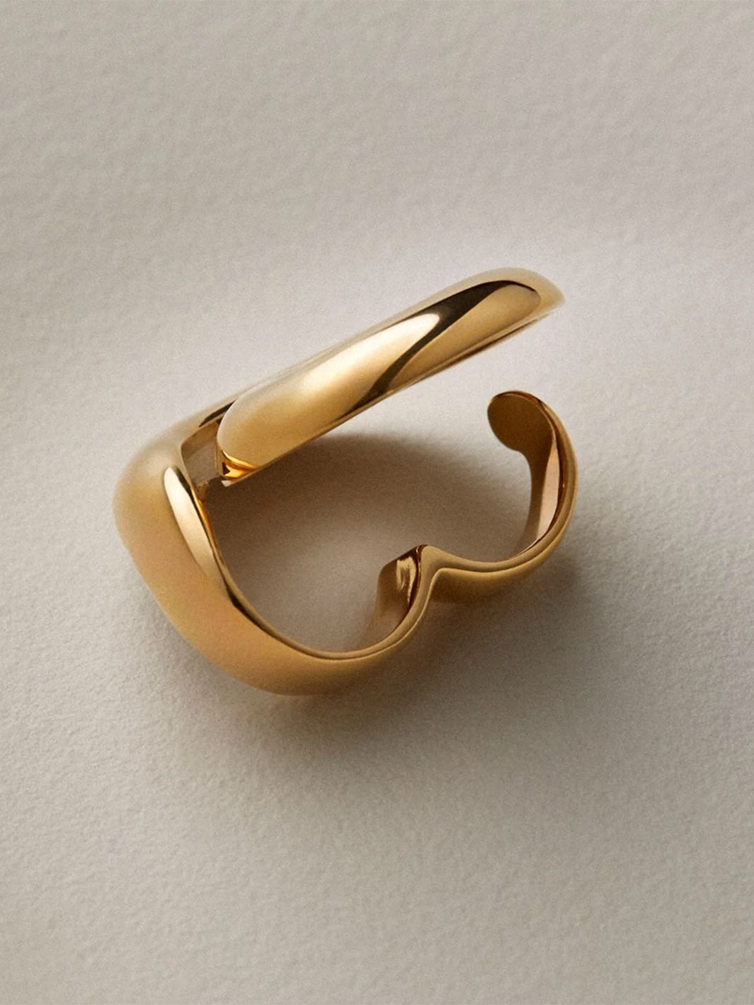 Renzo Double Ring in Gold