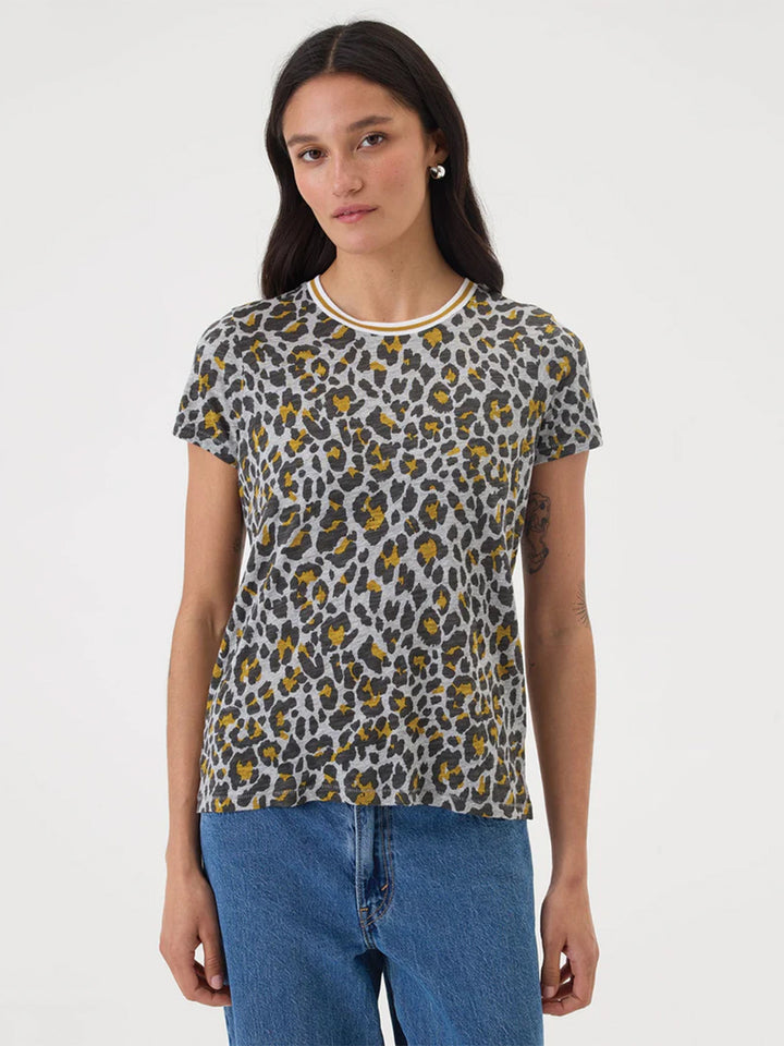 Safari Boy Ringer Tee in Animal