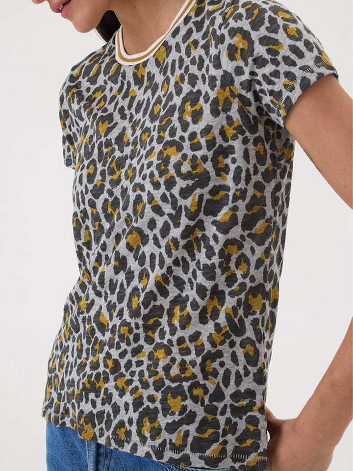 Safari Boy Ringer Tee in Animal