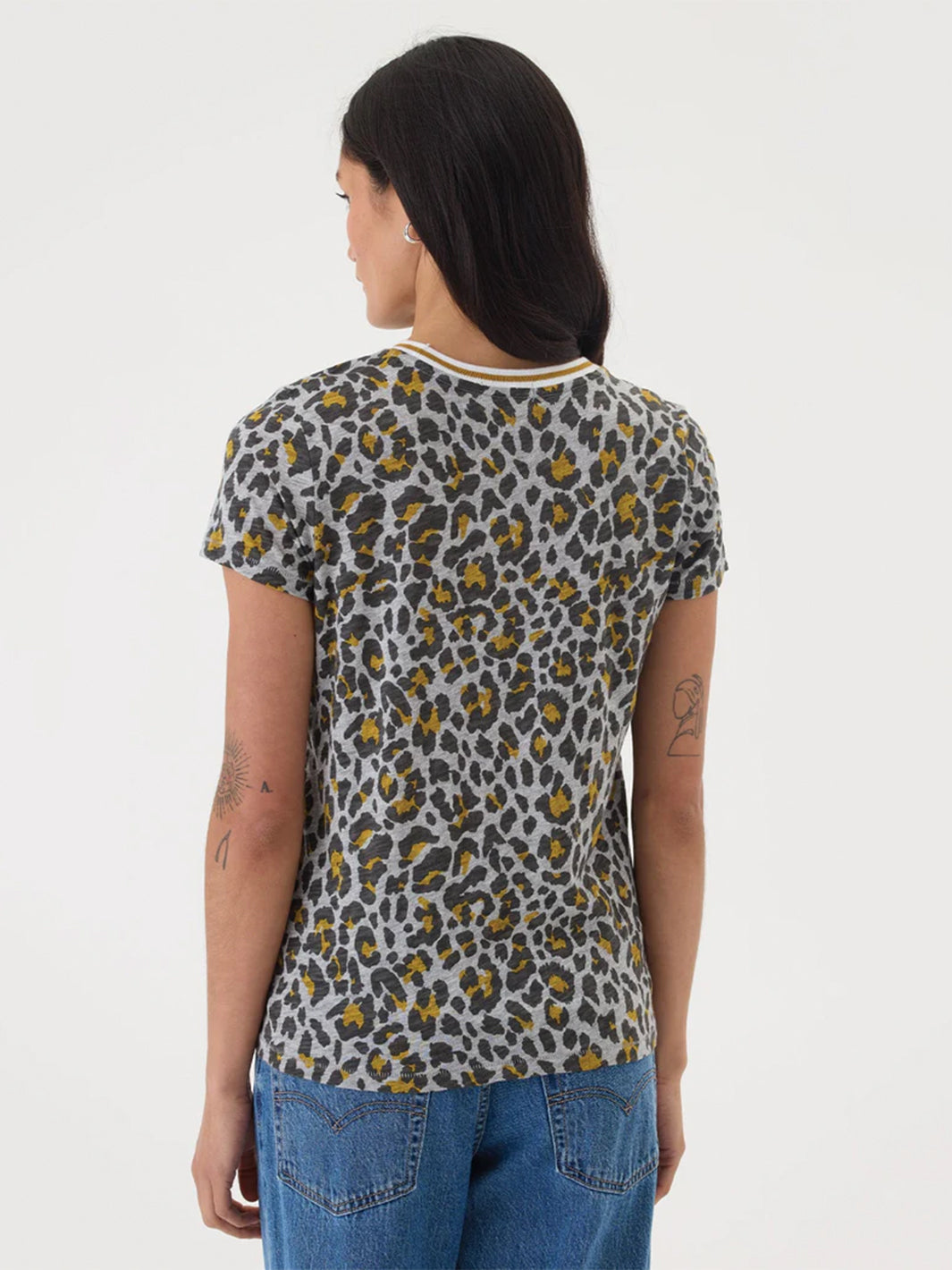 Safari Boy Ringer Tee in Animal
