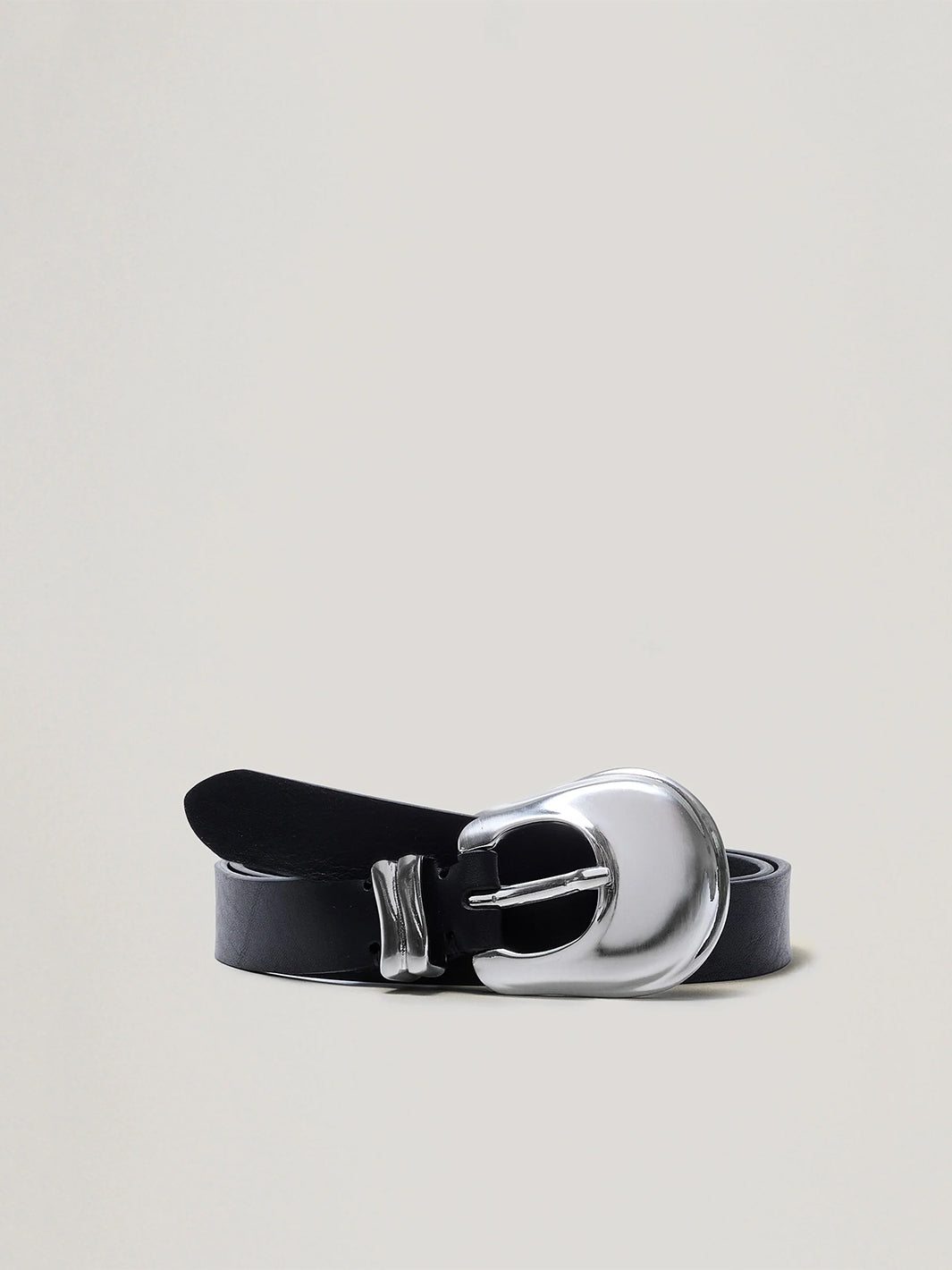 Rodeo Belt in Black Silver