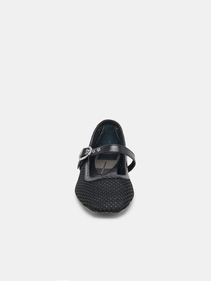 Rodni Mesh Ballet Flat in Black