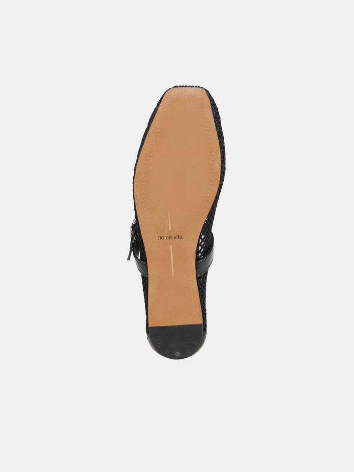 Rodni Mesh Ballet Flat in Black