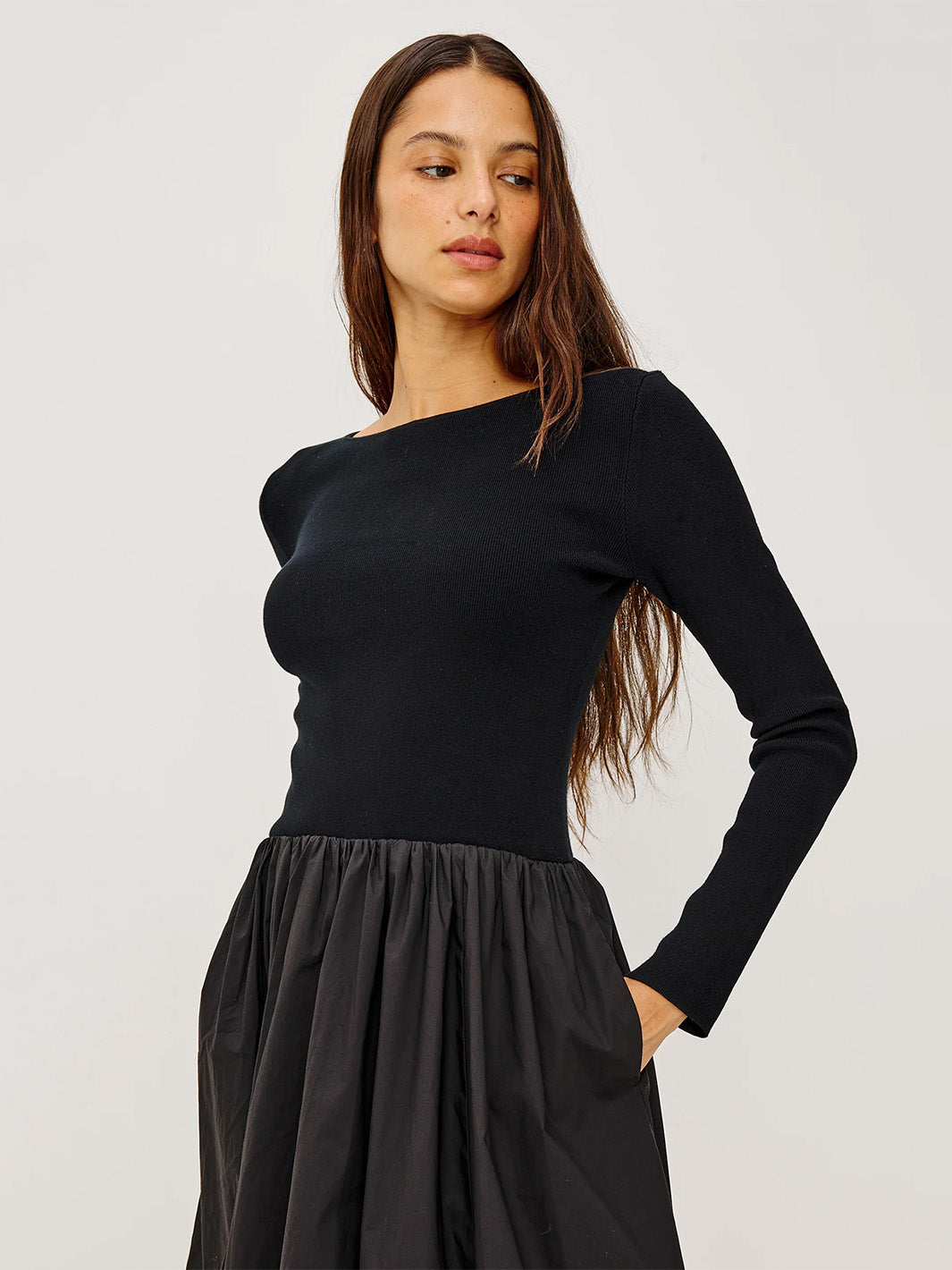 Romana Dress in Black