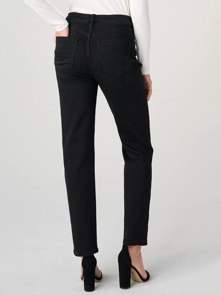 Rowan High Rise Slim with Comfort Waist in Crow Stone