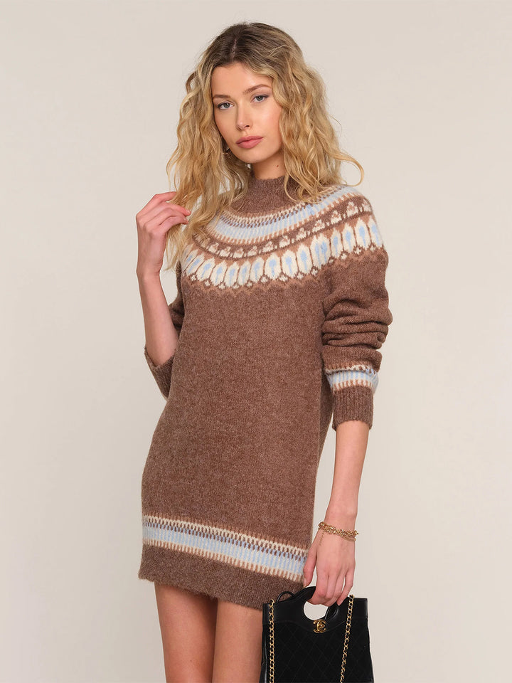 Roxas Dress in Walnut