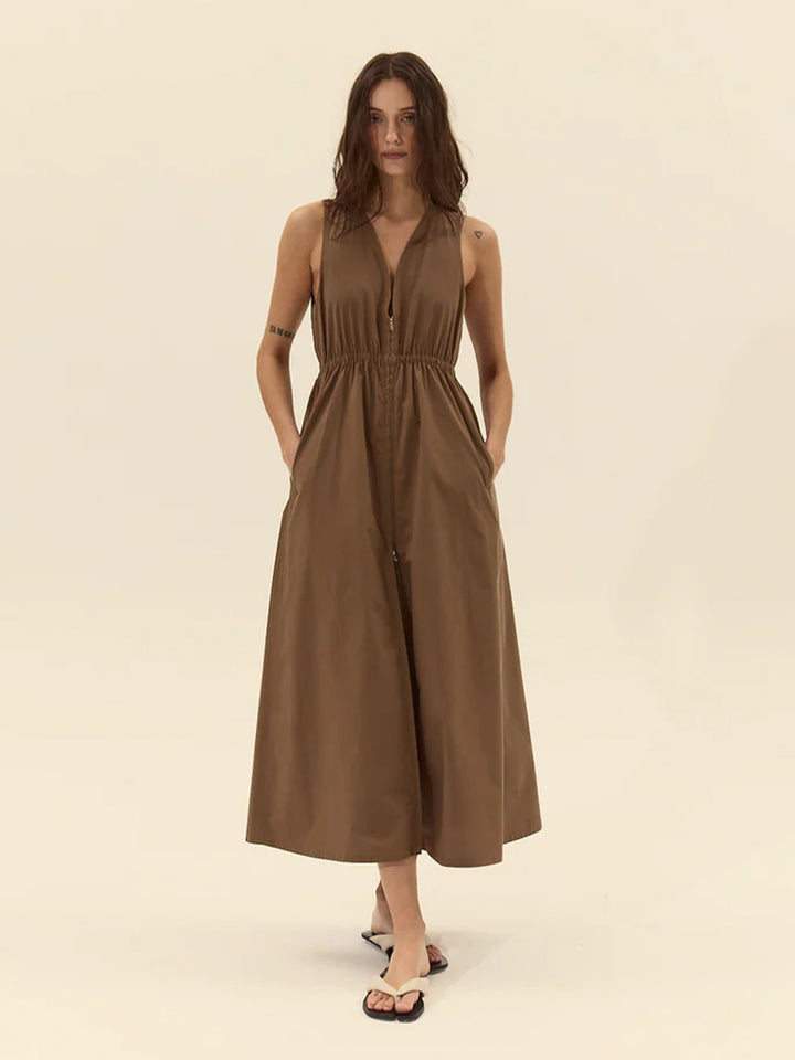 Rubbens Dress in Chocolate
