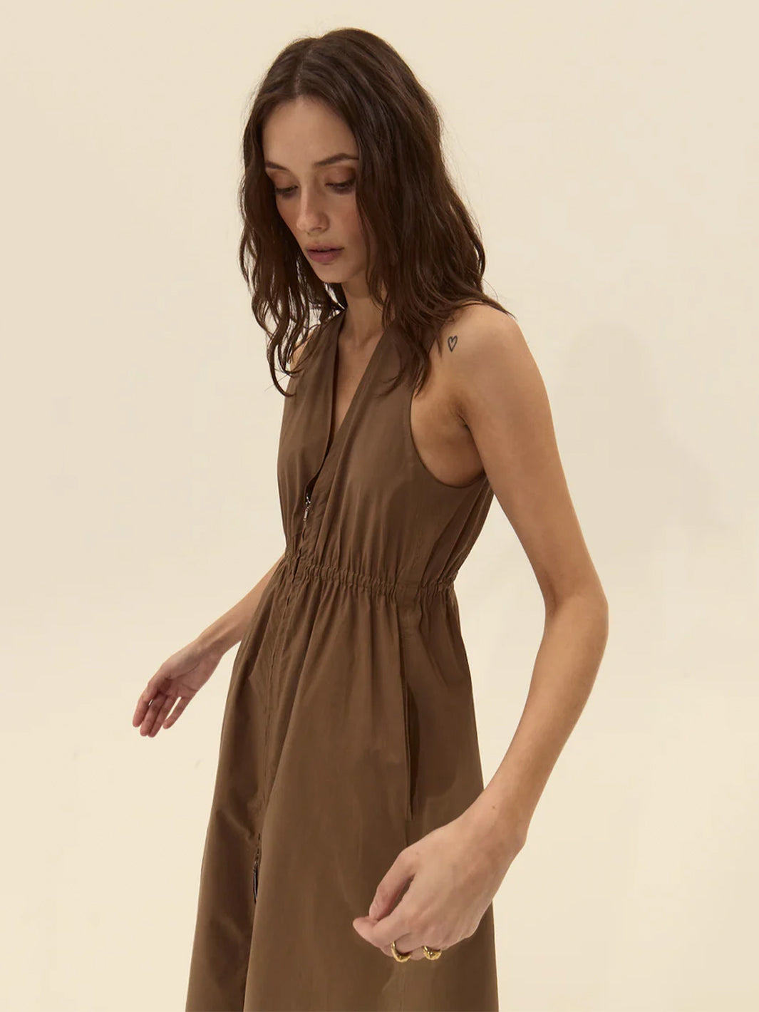 Rubbens Dress in Chocolate
