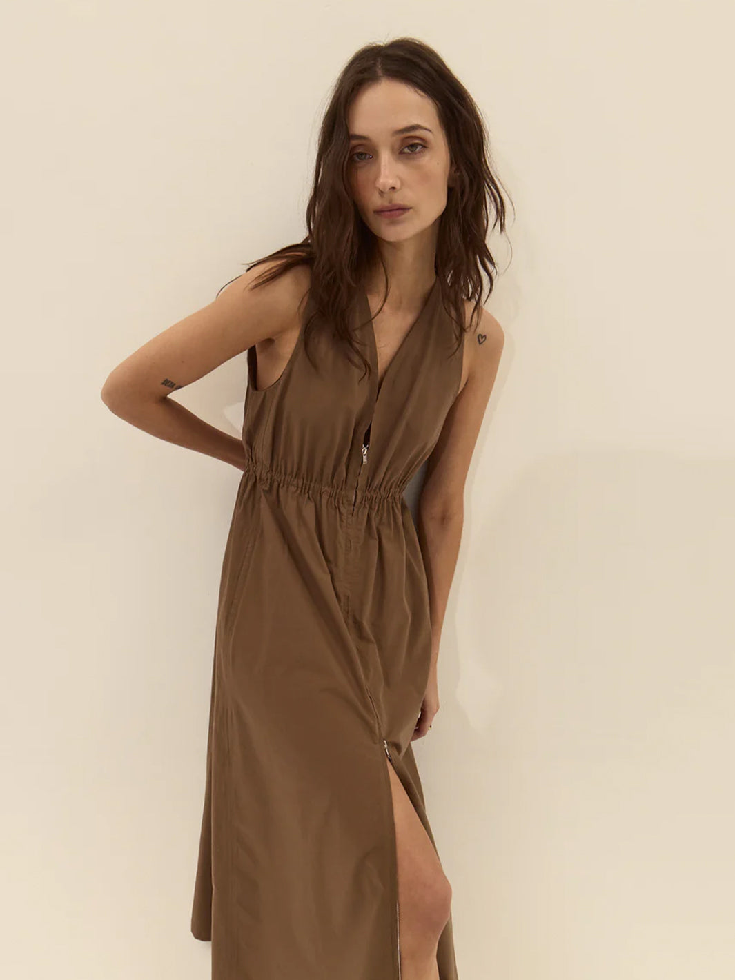 Rubbens Dress in Chocolate