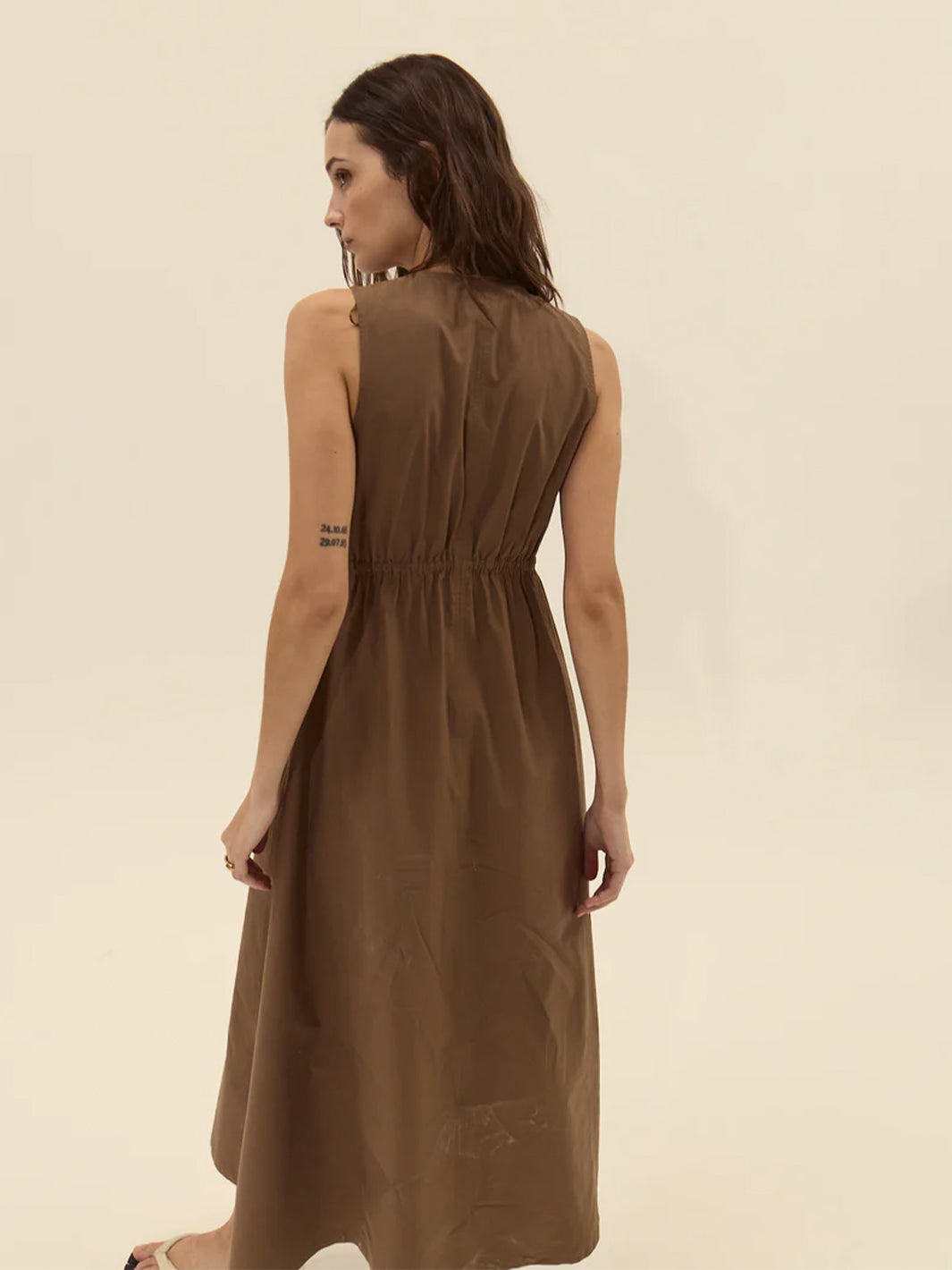 Rubbens Dress in Chocolate
