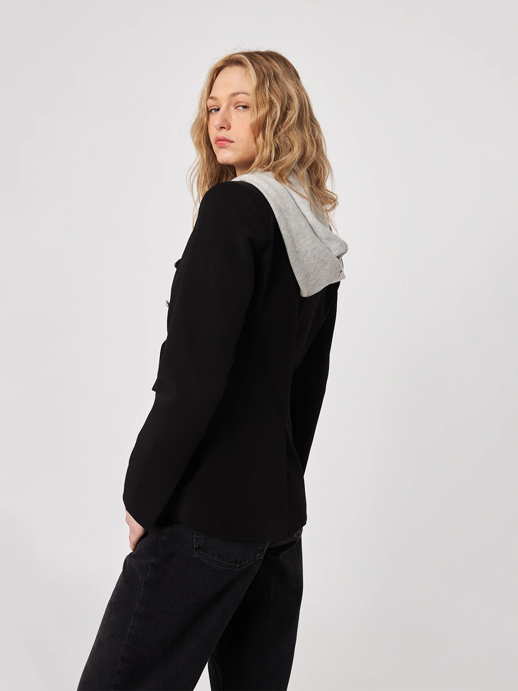 Ryder Blazer in Caviar