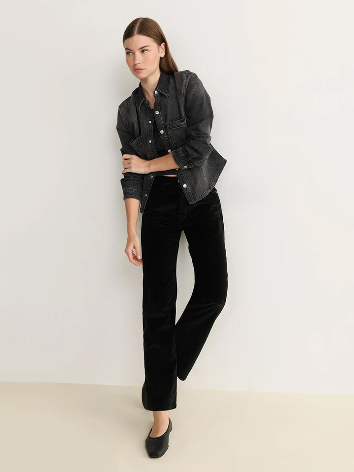 SAT 90's Straight Jeans in Black