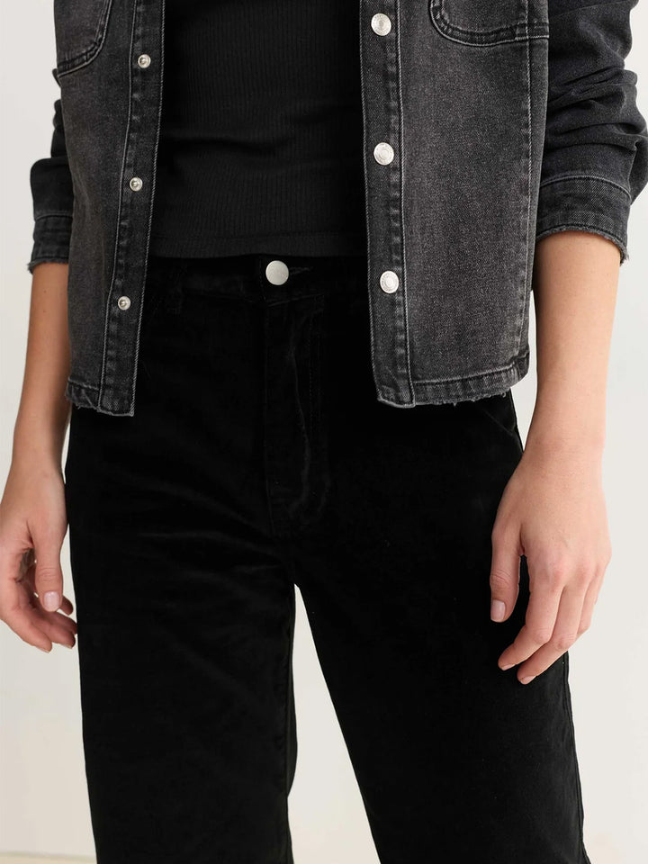 SAT 90's Straight Jeans in Black