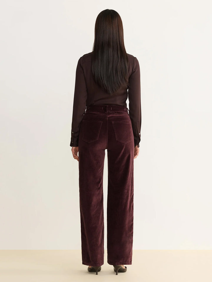 SAT 90's Straight Jeans in Ox Blood