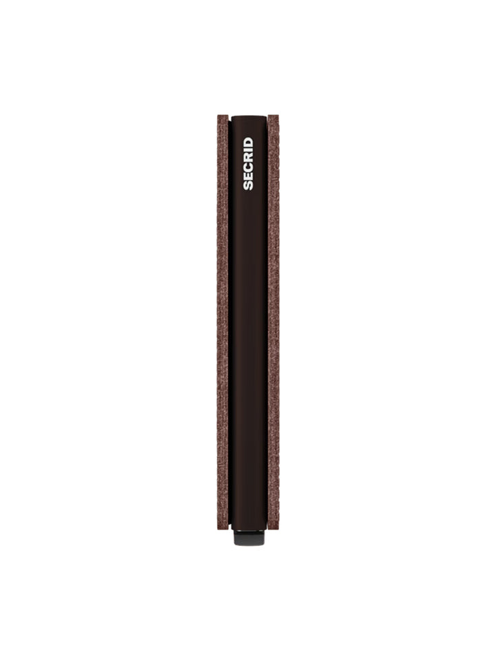 Slim Wallet Veg in Espresso - Brown
