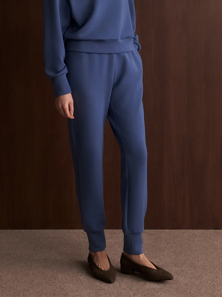 The Slim Cuff Pant in Bijou Blue
