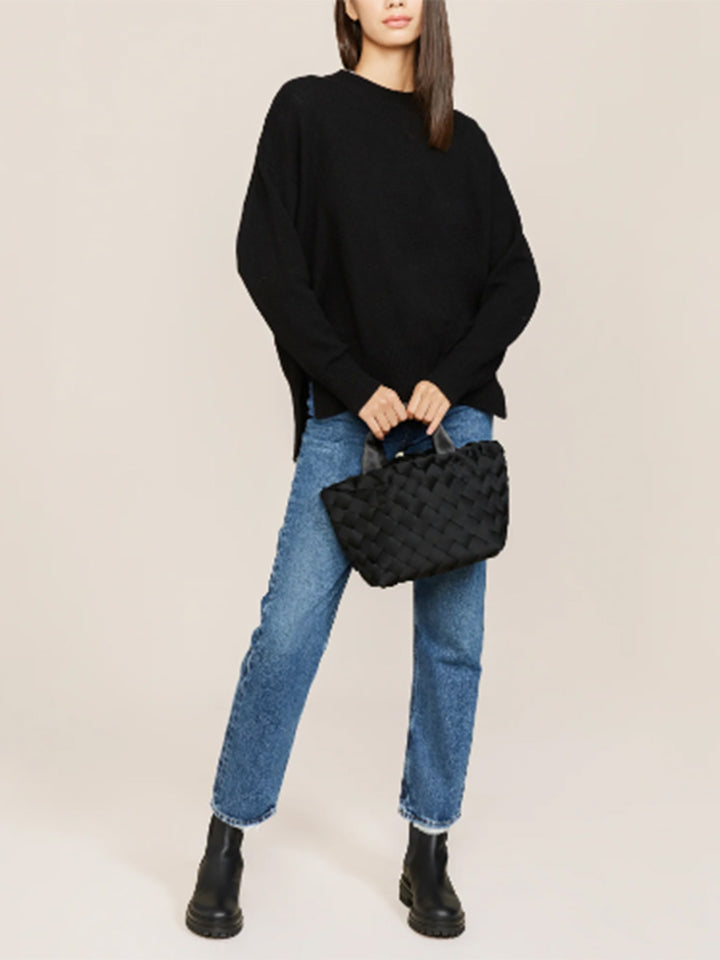 Tangier Small Tote in Onyx