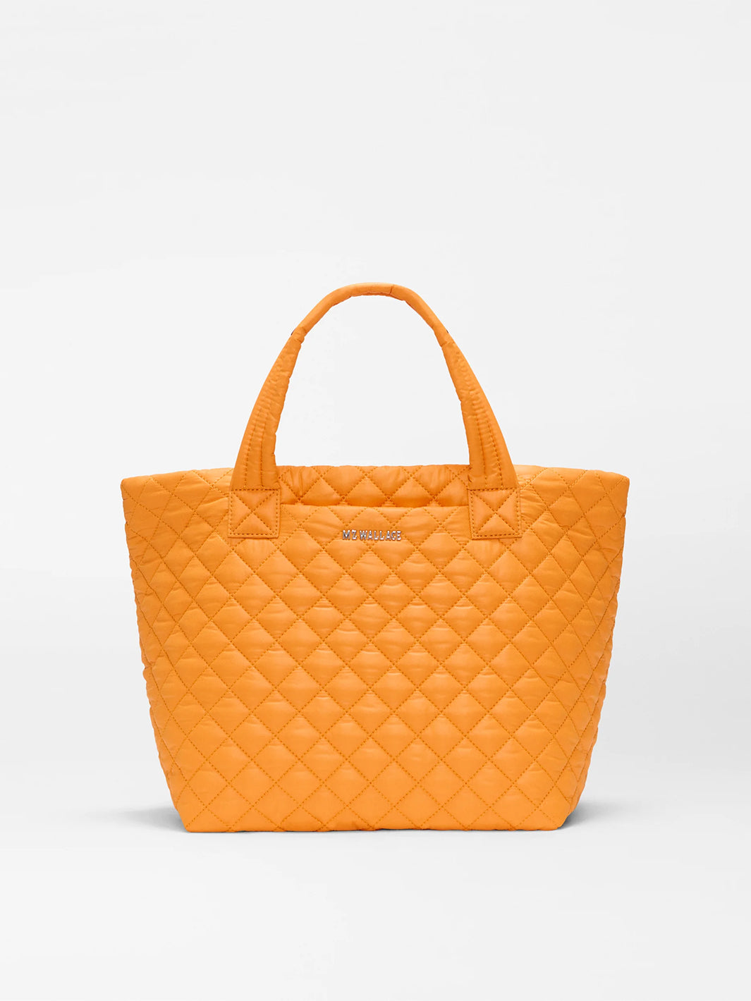 Small Metro Tote Deluxe in Sunset Orange