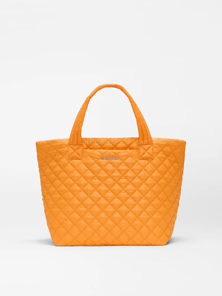 Small Metro Tote Deluxe in Sunset Orange