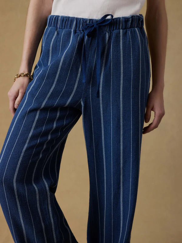 Laidback Pant in Indigo Drift Stripe