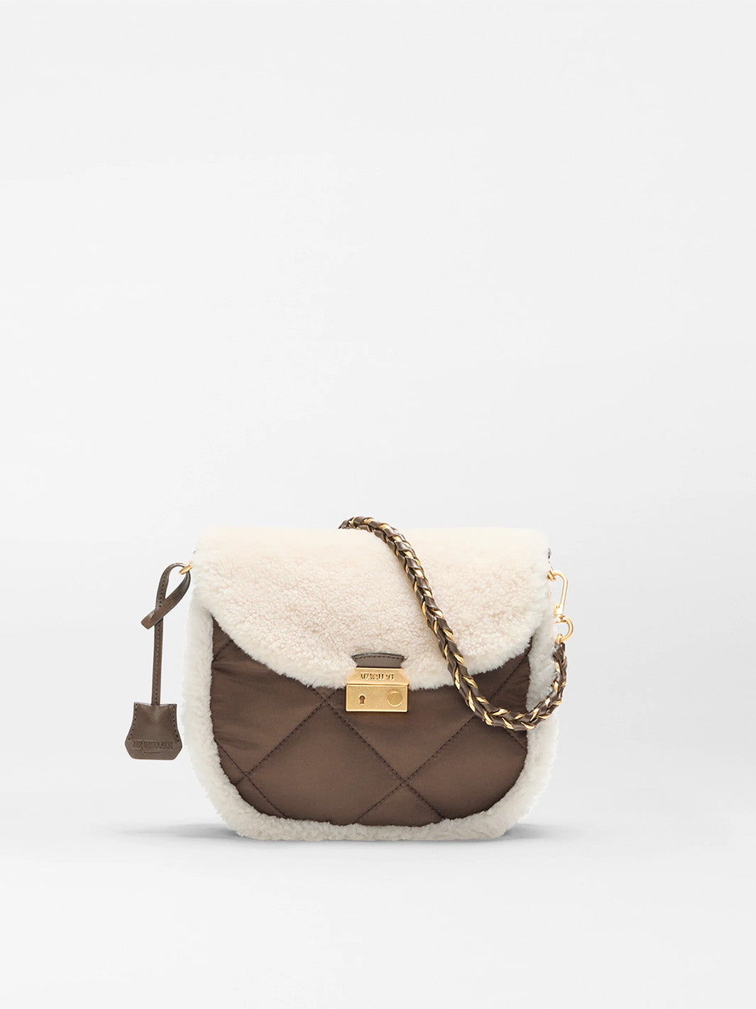 ミッシェル Espresso Brown Shoulder Purse | MZ Wallace