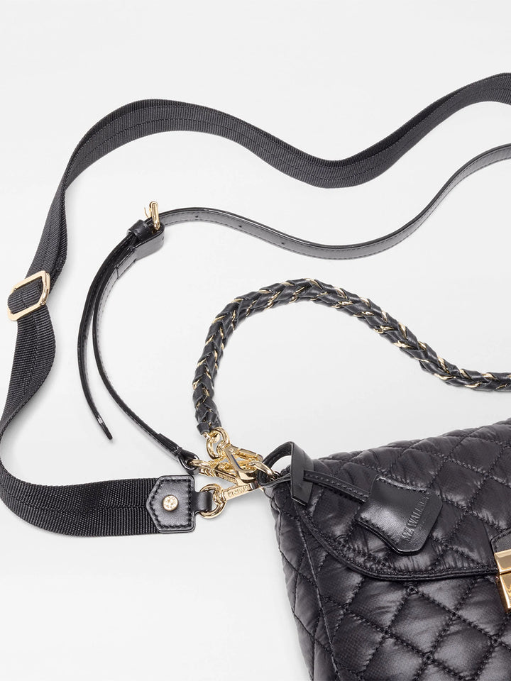 Crosby Lock Saddle in Black