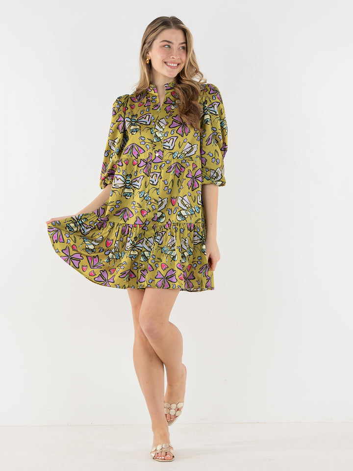 The Sadie Dress in Dutch Bee