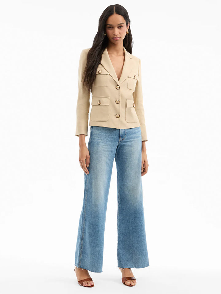 Schuyler Jacket in Stone Khaki