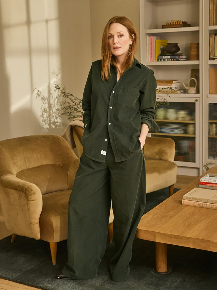 Scottland Getaway Set in Green Corduroy